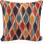 H.O.C.K. Solana Kissen mit Keder 60x60cm Tropfen bunt...
