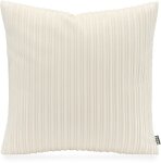 H.O.C.K. Precious Cord Kissen Cordsamt 50x50cm ecru...