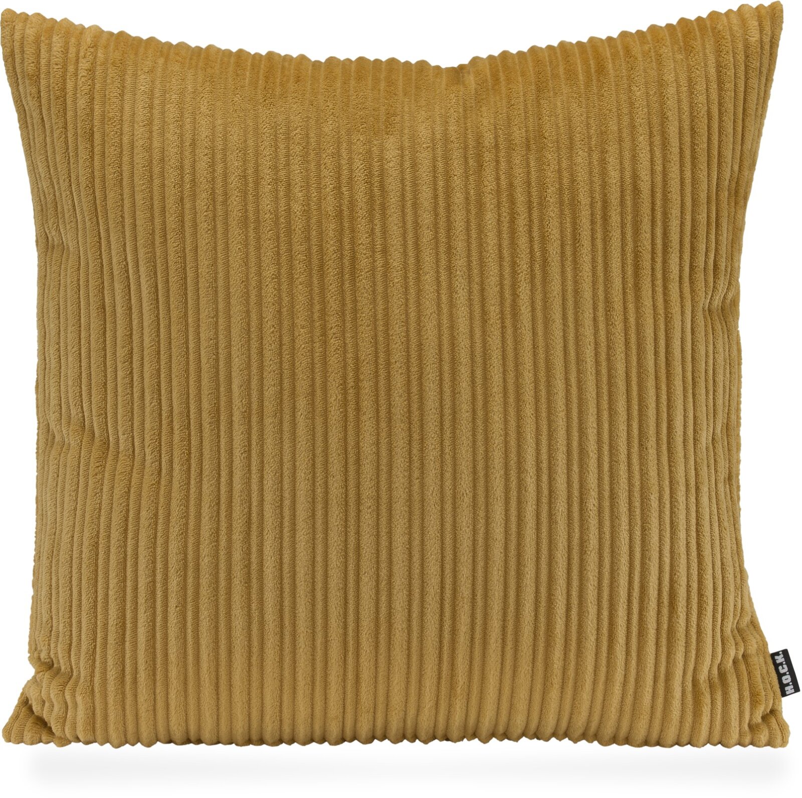 H.O.C.K. Precious Cord Kissen Cordsamt 50x50cm maiz gelb col. 028