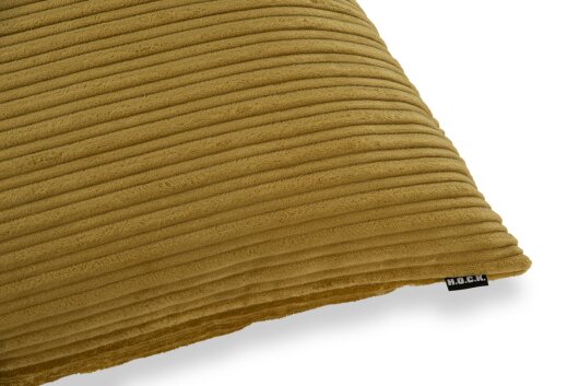H.O.C.K. Precious Cord Kissen Cordsamt 60x40cm maiz gelb col. 028