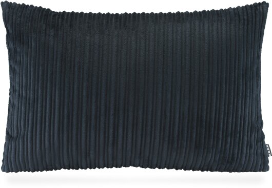 H.O.C.K. Precious Cord Kissen Cordsamt 60x40cm navy dunkelblau col. 666