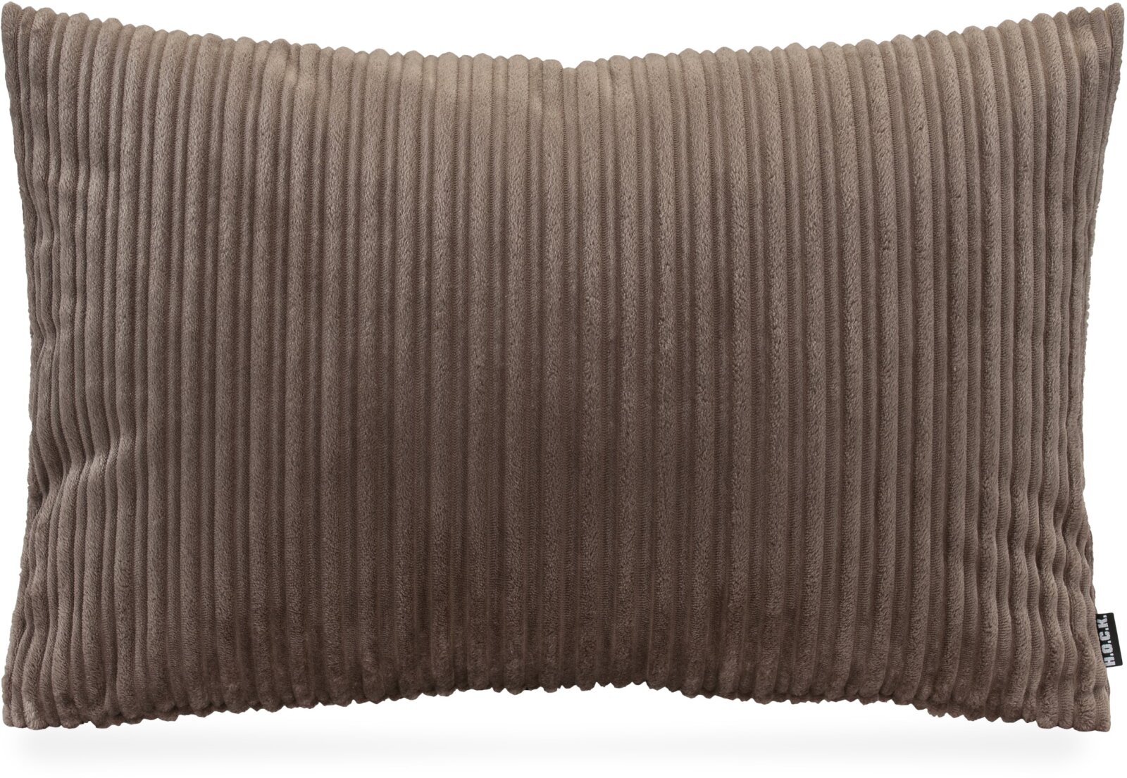H.O.C.K. Precious Cord Kissen Cordsamt 60x40cm braun schlamm col. 100