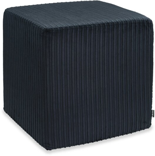 H.O.C.K. Precious Cord Hocker Cube eckig 45x45x45cm Cordsamt navy dunkelblau col. 666