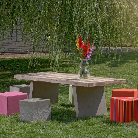 H.O.C.K. Caribe Outdoor Cube/ Sitzwürfel 45x45x45cm