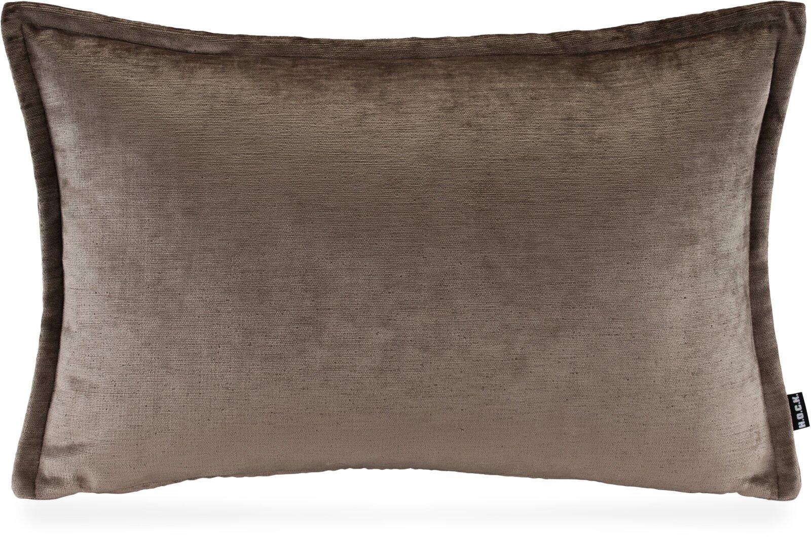 H.O.C.K. Bonanza Kissen 60x40cm mit Wulst taupe braun col. 39