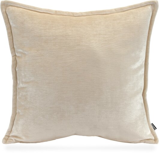 H.O.C.K. Bonanza Kissen 60x60cm mit Wulst weiß - ecru col. 23