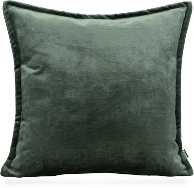 H.O.C.K. Bonanza Kissen 60x60cm mit Wulst petrol - salbei...