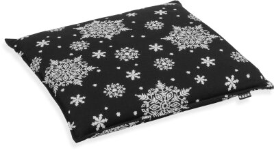 H.O.C.K. Snow Flakes Stuhlkissen mit Biese BLISS...