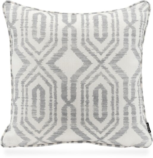 H.O.C.K. Toledo Outdoor + Indoor Wendekissen 45x45cm mit Keder col. 66 hellgrau in&out