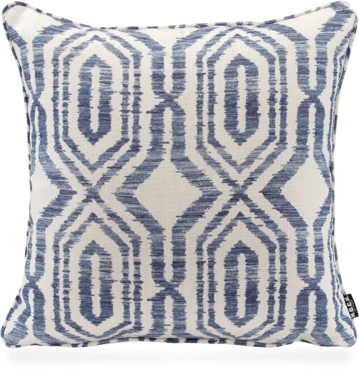 H.O.C.K. Toledo Outdoor + Indoor Wendekissen 45x45cm mit Keder col. 84 blau navy in&out