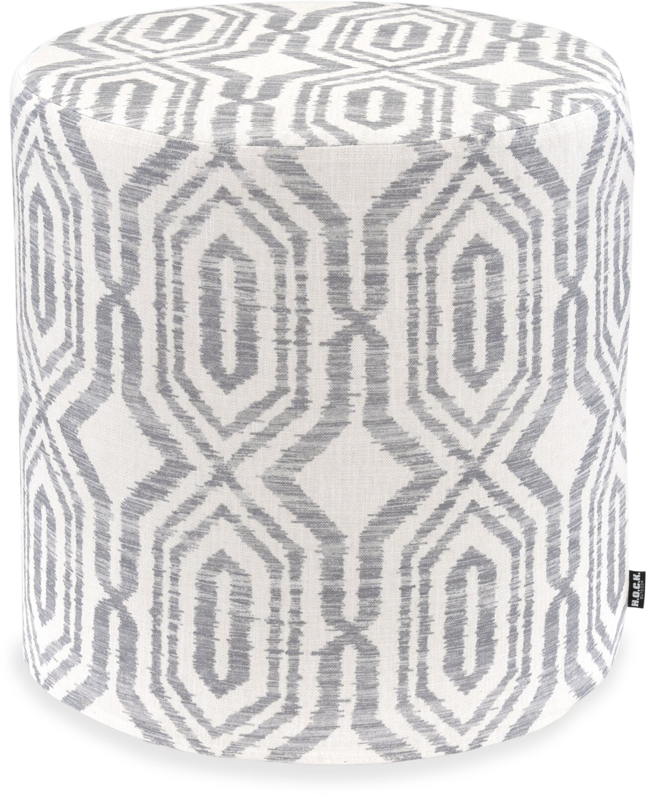H.O.C.K. Toledo Outdoor Hocker rund ø45x45cm col. 66 hellgrau in&out