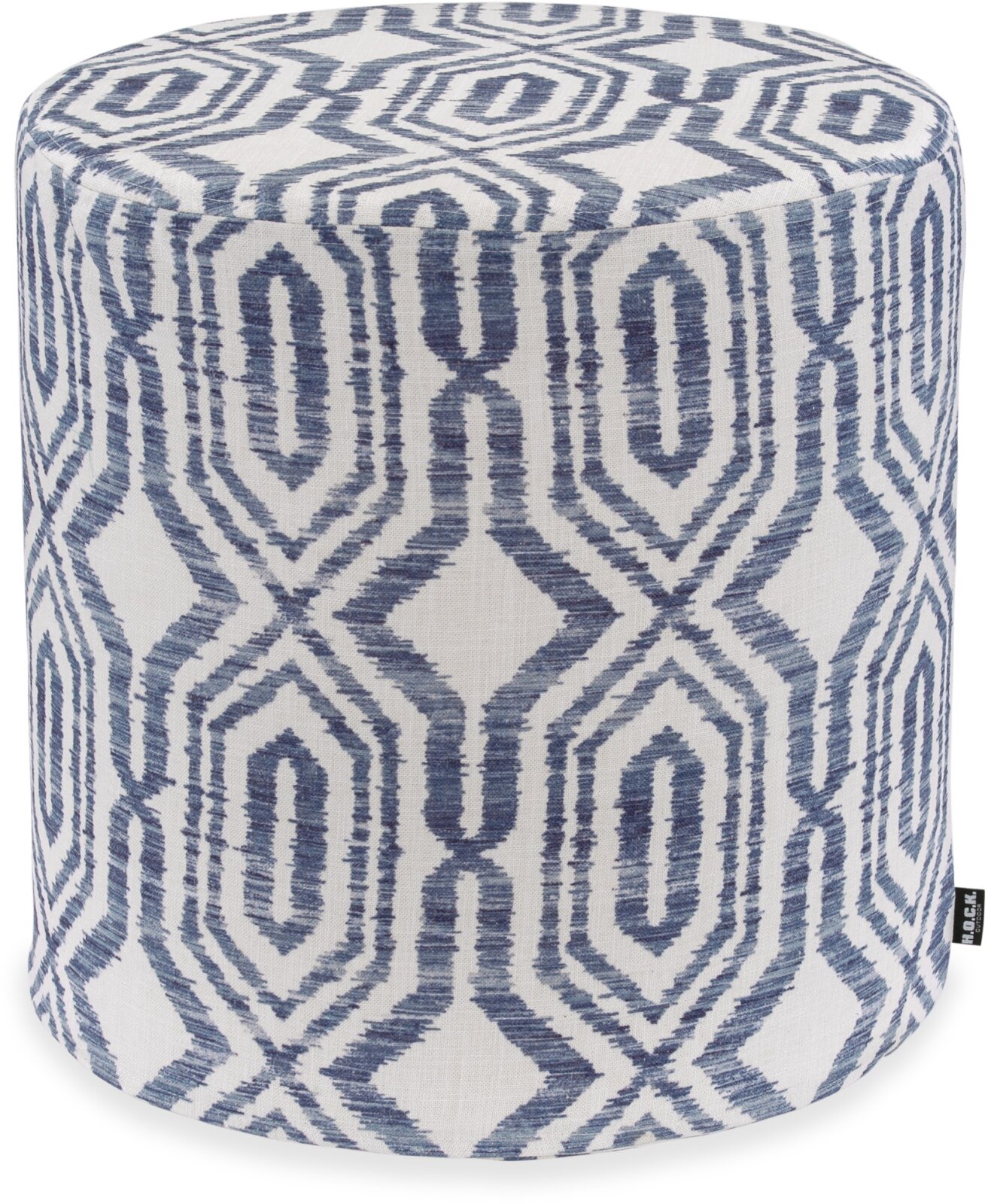 H.O.C.K. Toledo Outdoor Hocker rund ø45x45cm col. 84 blau navy in&out