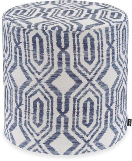 H.O.C.K. Toledo Outdoor Hocker rund ø45x45cm col. 84 blau navy in&out