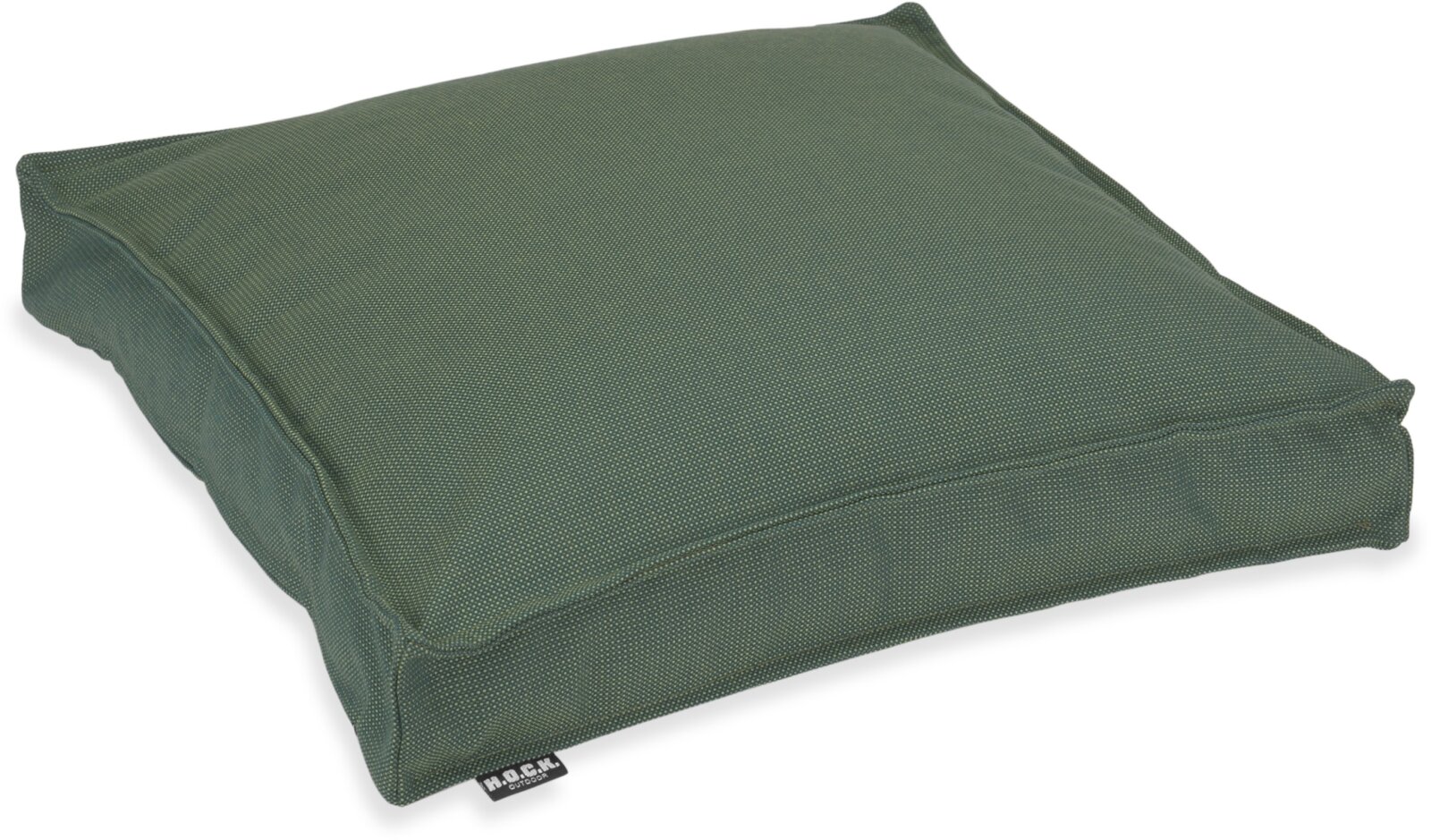H.O.C.K. Sparkle Outdoor Sitzkissen 40x40x5cm dunkelgrün col. 319