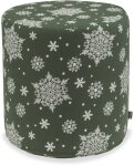 H.O.C.K. Snow Flakes Hocker rund ø45x45cm...