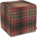 H.O.C.K. Eddy Hocker 45x45x45cm kariert col. 02 rot /...