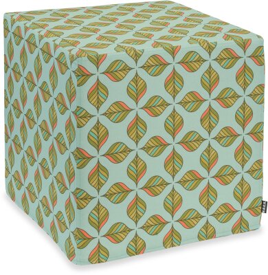 H.O.C.K. Oaky Hocker eckig 45x45x45cm col. 03 mint aqua...