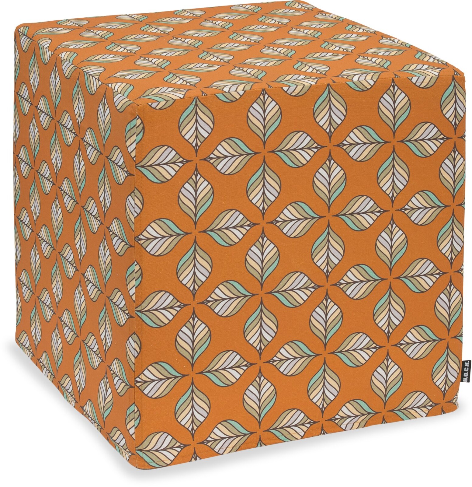 H.O.C.K. Oaky Hocker eckig 45x45x45cm col. 05 camel terra very british