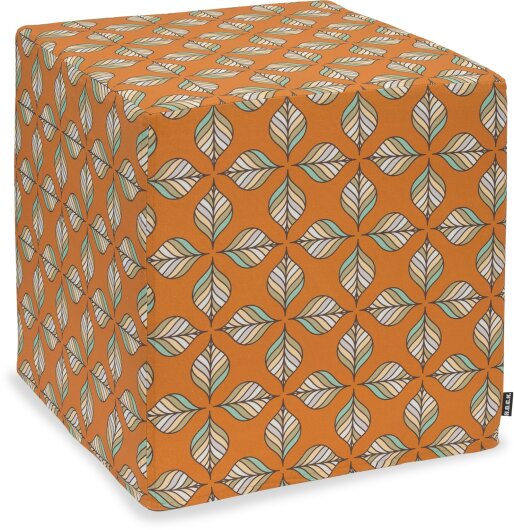 H.O.C.K. Oaky Hocker eckig 45x45x45cm col. 05 camel terra very british