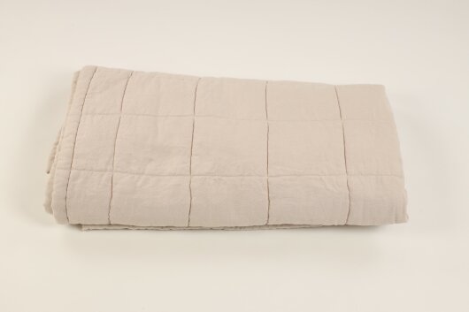 HOMYLINE Nice Tagesdecke ca. 135x250cm powder beige