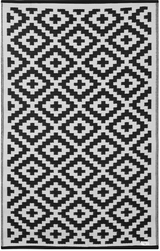 H.O.C.K. Outdoor Teppich Nirvana black and white in verschiedenen Größen