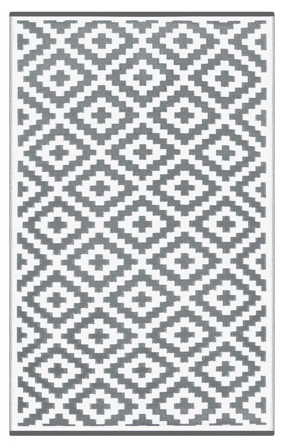 H.O.C.K. Outdoor Teppich Nirvana grey white in verschiedenen Größen