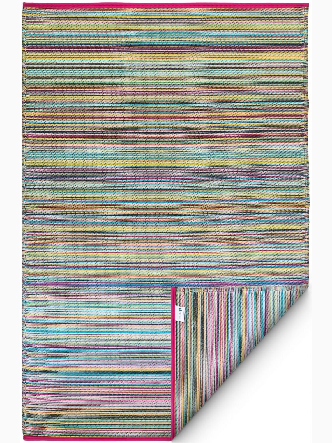 H.O.C.K. Outdoor Teppich Cancun candy multicolor bunt in verschiedenen Größen