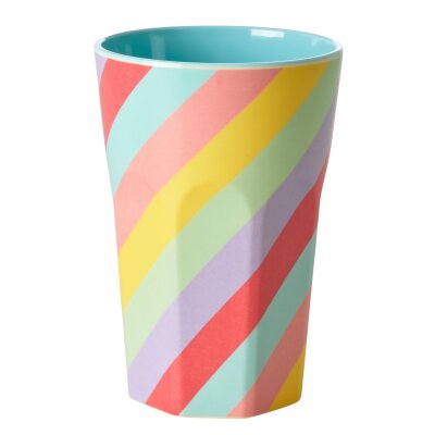 RICE Melamine Cup Tasse großer Becher Multi...