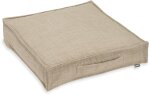 H.O.C.K. Livigno Matratzenkissen 50x50x10cm natur beige col. 901