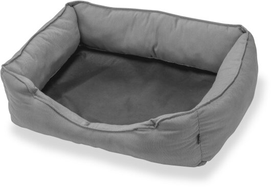 H.O.C.K. Hundebett FRIDA Größe M ca. 70 x 50 x 23 cm Caribe hellgrau