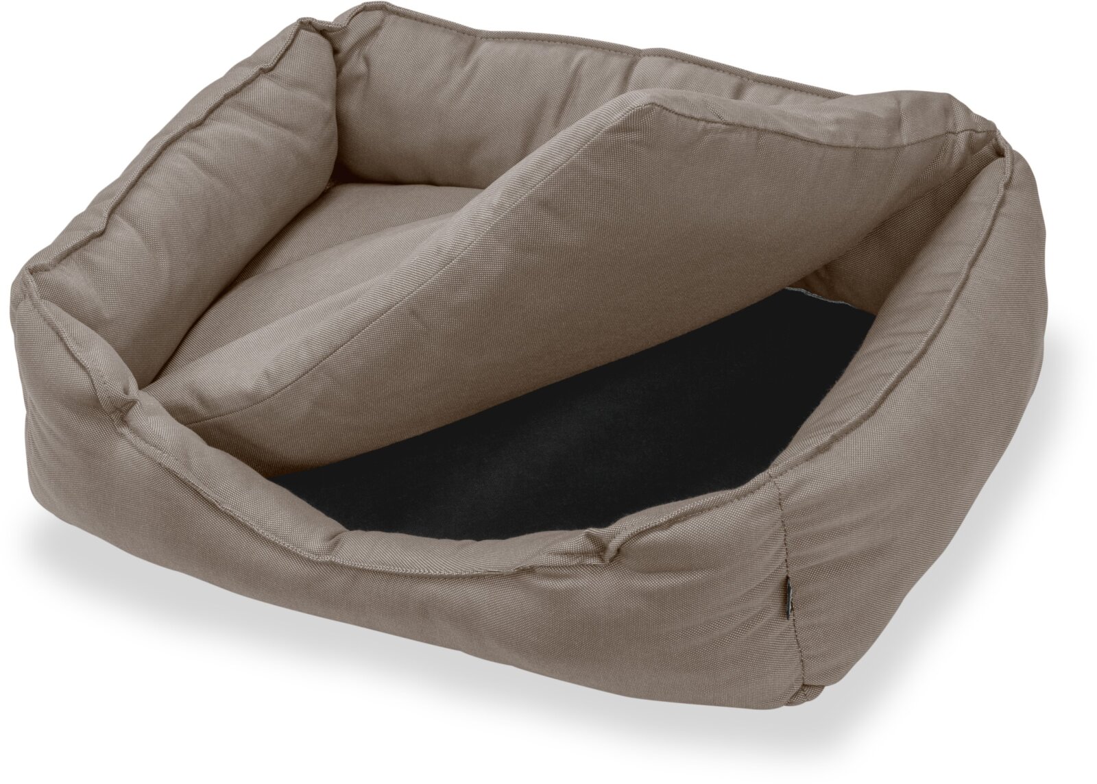 H.O.C.K. Hundebett FRIDA Größe L ca. 90 x 65 x 23 cm Caribe taupe