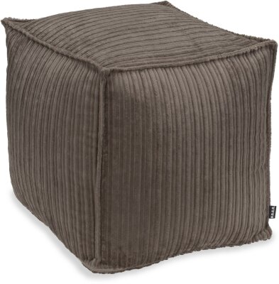 H.O.C.K. Precious Cord Bean Cube Hocker eckig Pouf...