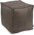 H.O.C.K. Precious Cord Bean Cube Hocker eckig 40x40x40cm...