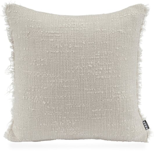 H.O.C.K. Marcal Outdoor + Indoor Kissen 50x50cm mit Fransen col. 03 beige in&out
