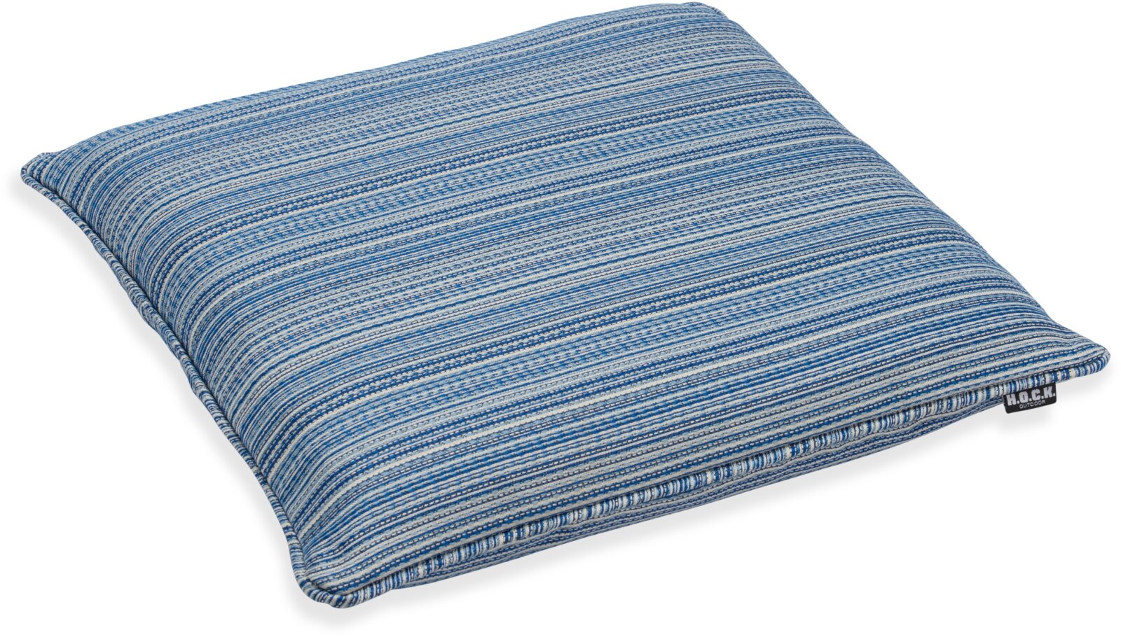 H.O.C.K. Rapita Outdoor Sitzkissen BLISS 40x40x6cm mit Keder col. 644 blau
