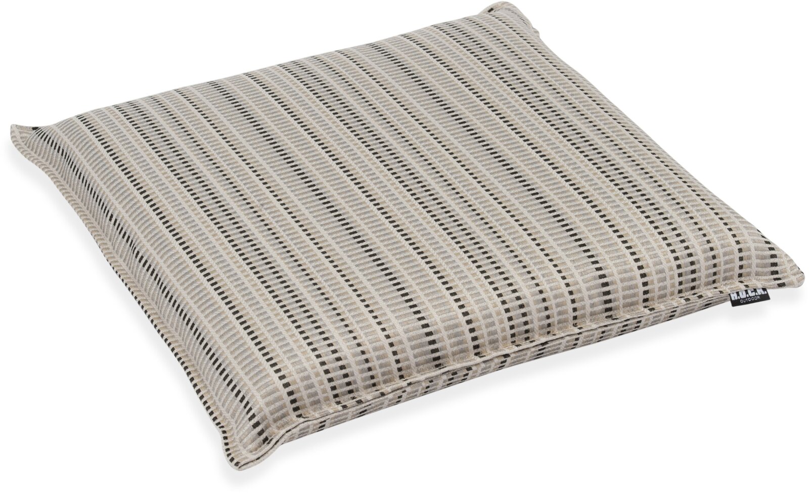 H.O.C.K. Jordi Outdoor Kissen BLISS 45x45x6cm mit Biese col. 130 beige taupe