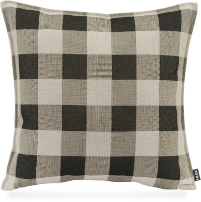 H.O.C.K. Garny Outdoor Kissen 50x50cm mit Biese kariert...