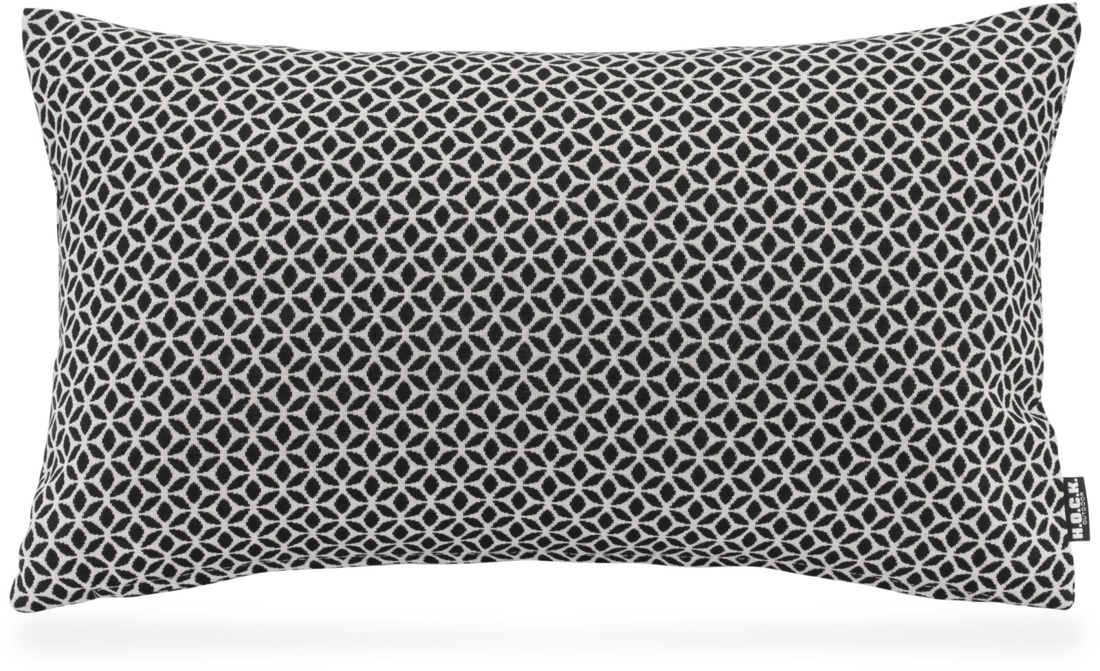 H.O.C.K. Pulco Outdoor Kissen 50x30cm col. 4 schwarz kleingemustert