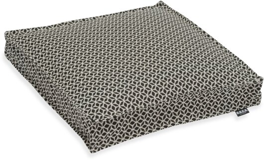 H.O.C.K. Pulco Outdoor Stuhlkissen 40x40x5cm col. 4 schwarz kleingemustert