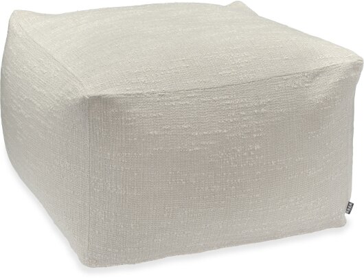 H.O.C.K. Marcal Outdoor + Indoor Hocker 60x60x40cm col. 03 beige in&out