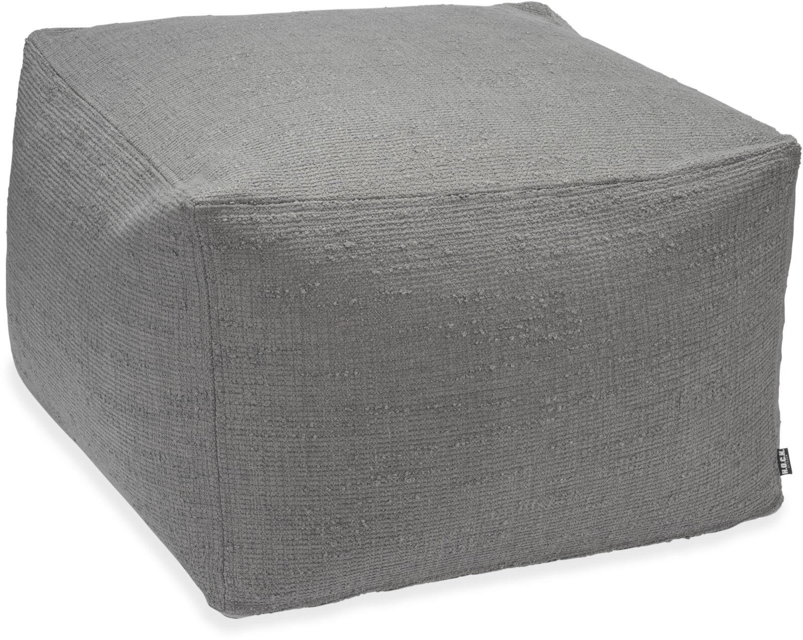 H.O.C.K. Marcal Outdoor + Indoor Hocker 60x60x40cm col. 07 dunkelgrau in&out