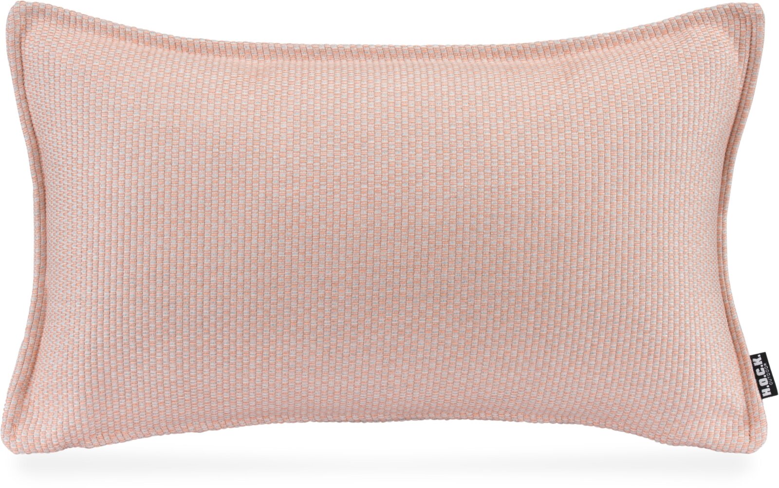 H.O.C.K. - AGORA Odin Outdoor Kissen 50x30cm mit Biese col. 20068 nectar fuzzy peach