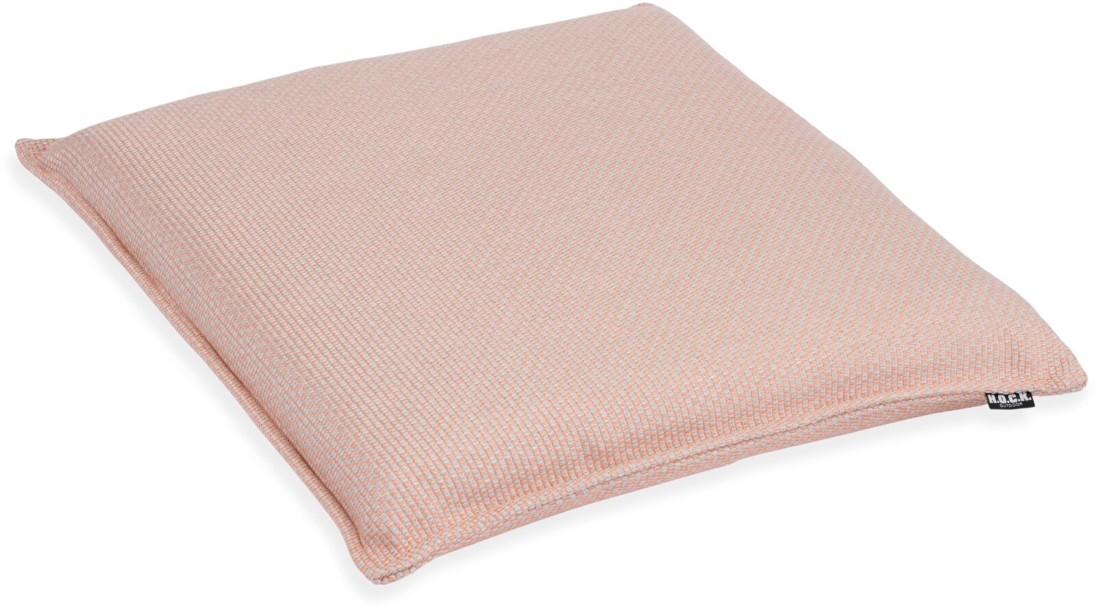 H.O.C.K. - AGORA Odin Outdoor Sitzkissen BLISS 45x45x6cm mit Biese col. 20068 nectar fuzzy peach