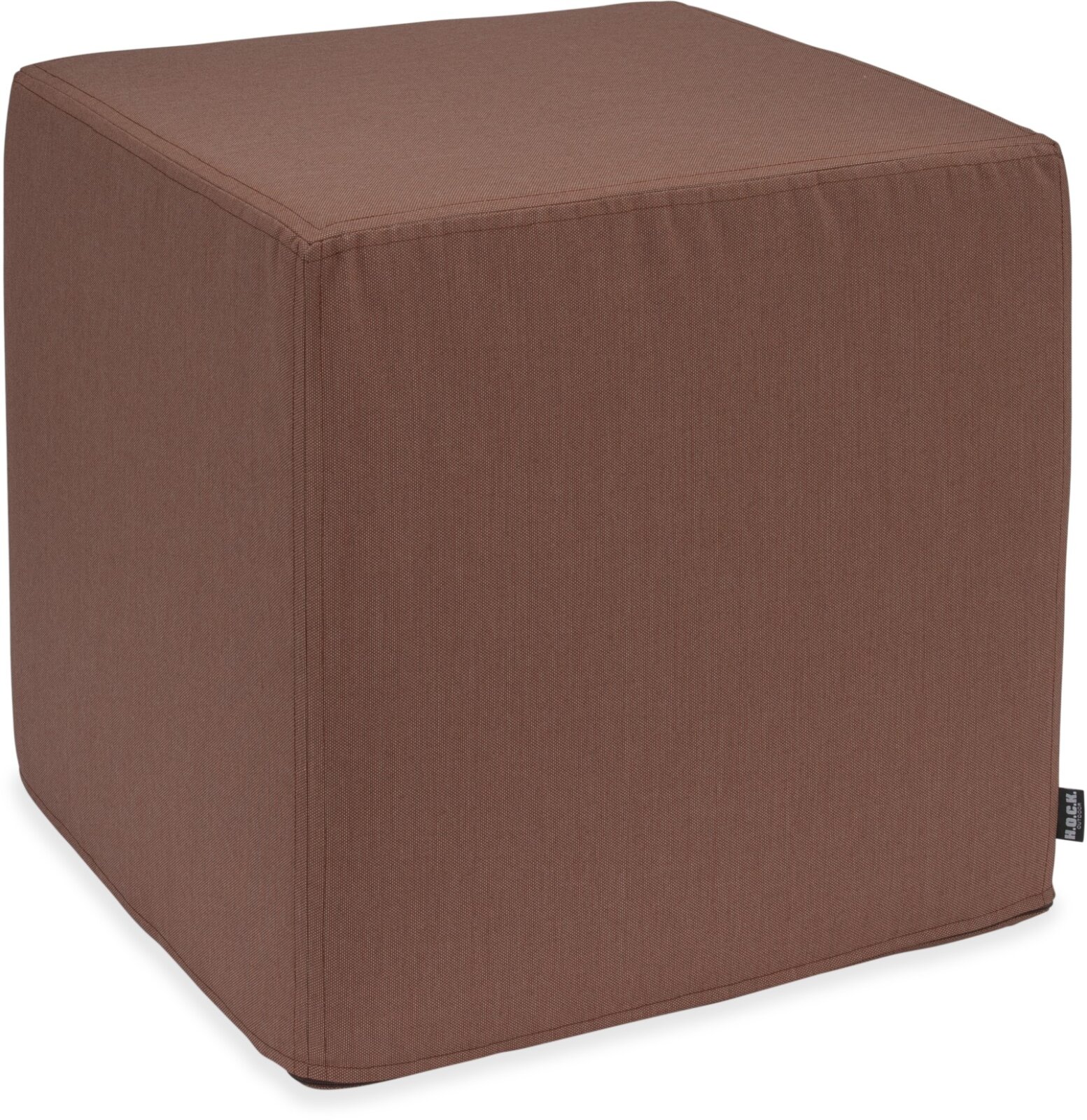 H.O.C.K. - AGORA Pamela Outdoor Cube / Sitzwürfel 45x45x45cm col. 20203 umbra rost