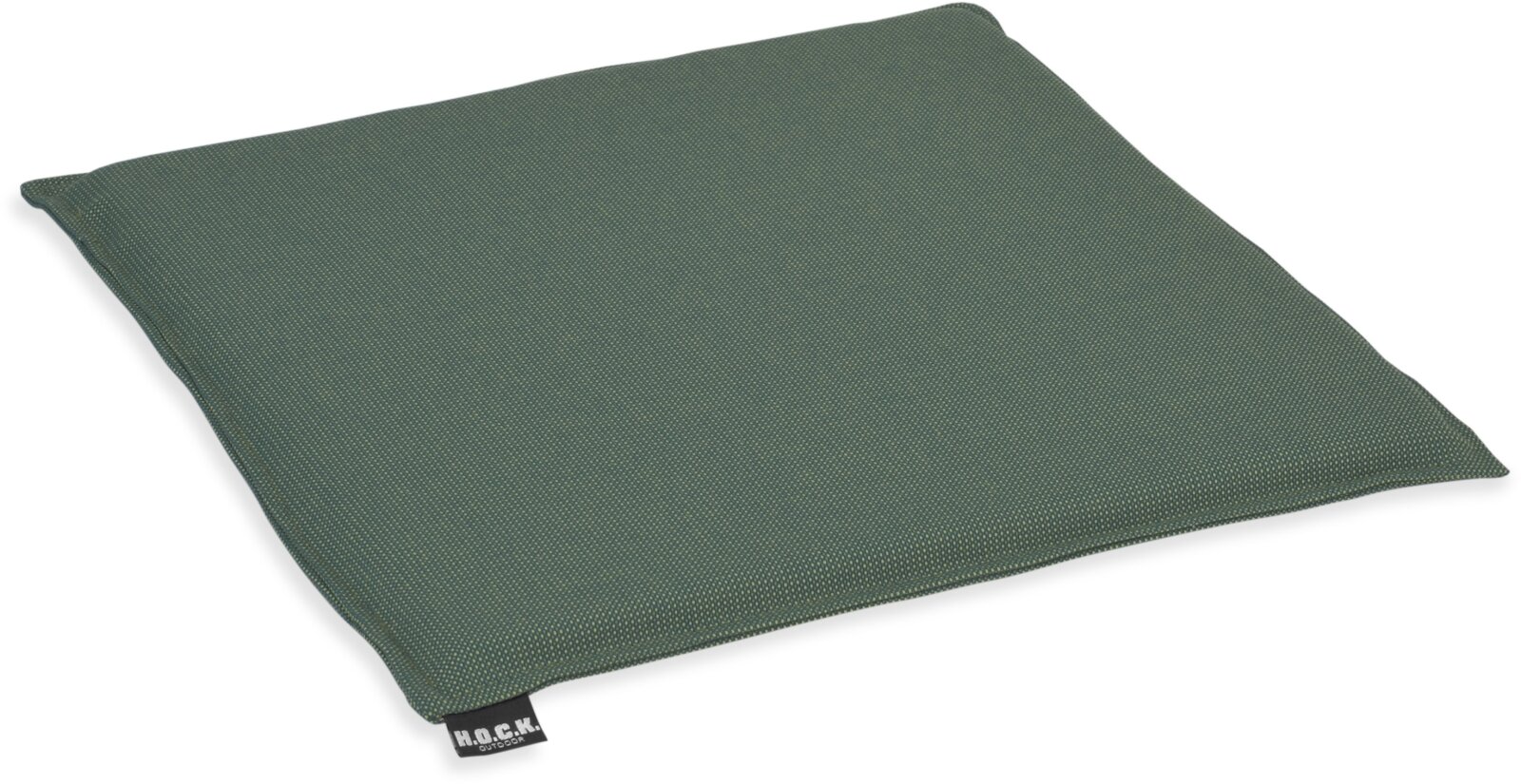 H.O.C.K. Sparkle Outdoor Stuhlkissen MINNI 35x35x2cm dunkelgrün col. 319