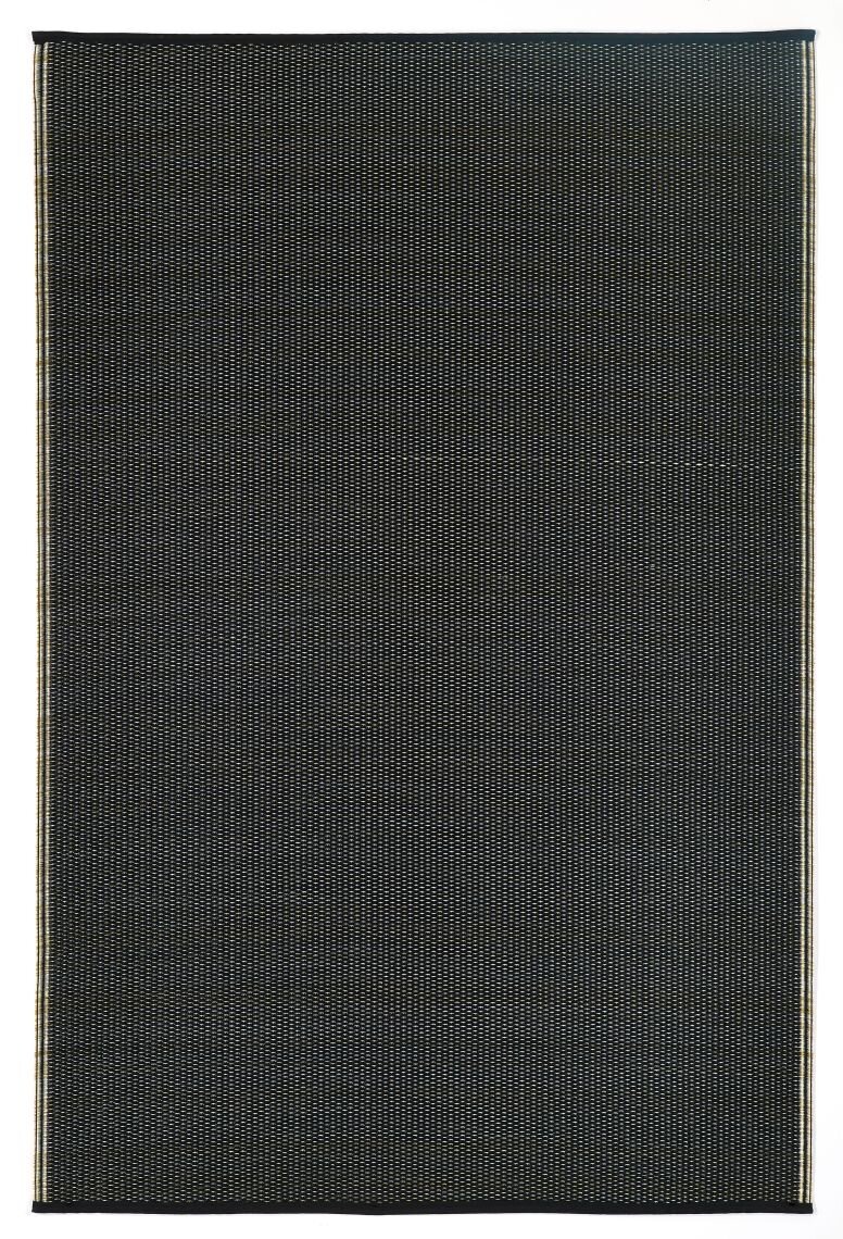 H.O.C.K. Outdoor Teppich Cancun Wendeteppich 180x270cm Sand & Black gestreift