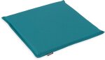 H.O.C.K. Classic Uni Outdoor Sitzkissen MINNI 35x35x2cm cyan petrol light