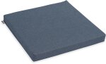 H.O.C.K. Caribe Outdoor Stuhlkissen NORM 40x40x4cm blau marino