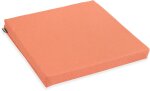 H.O.C.K. Caribe Outdoor Stuhlkissen NORM 40x40x4cm orange naranja