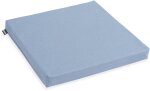 H.O.C.K. Caribe Outdoor Stuhlkissen NORM 40x40x4cm hellblau